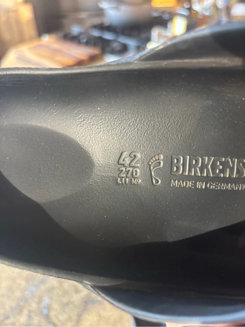 Birkenstock Men's Black Two-Strap Arizona EVA Slide Sandals 43